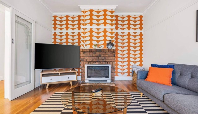 Brighton Belle, Stawell | Bright and Funky Mid Century Modern Home