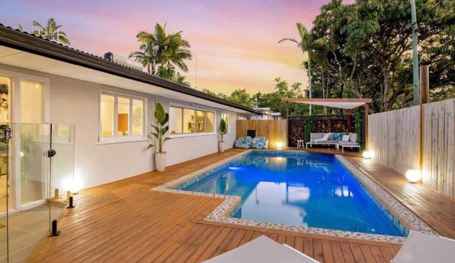 City Haven—Coastal Retreat with Pool & Backyard