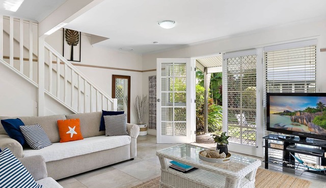 Coco Bay Resort, Private Rear Courtyard, North facing unit, Close to the shared pool