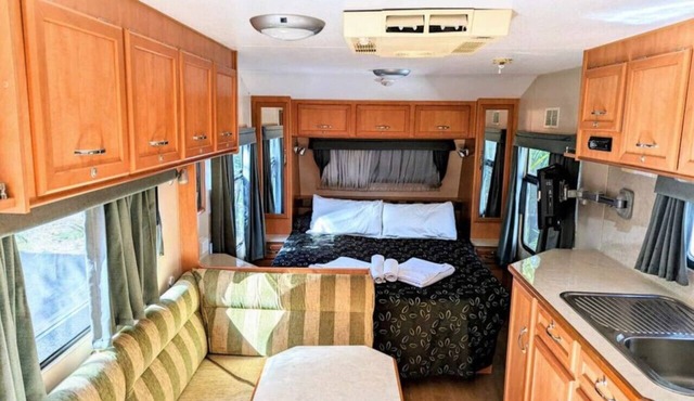 Cypress Caravan Stay in Emerald