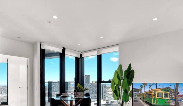 Docklands Skyline Luxury Stay w/Panoramic View