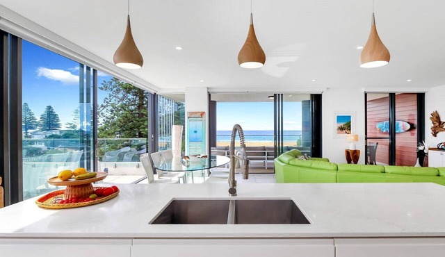 ELYSIUM #108 | Ocean Views, Walk to beach | Accom Holidays