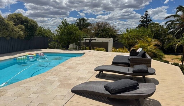 Family Home with Garden Oasis