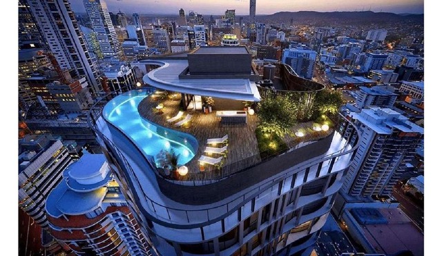 Lux 33th floor 2br 2bath, Infinity pool, Gym, Wifi