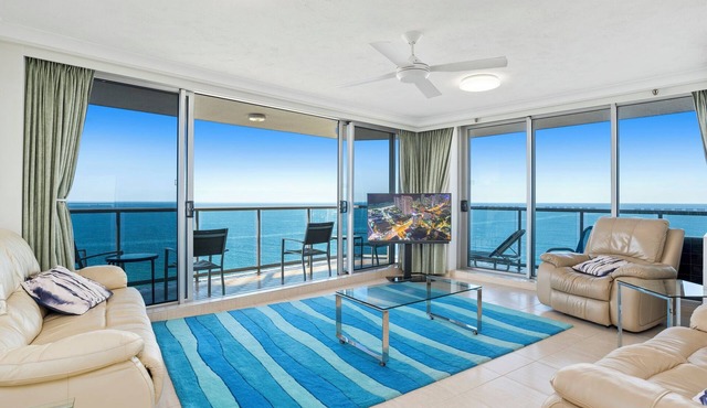 Luxury High Floor Ocean View 2Bed 2Bath Apt