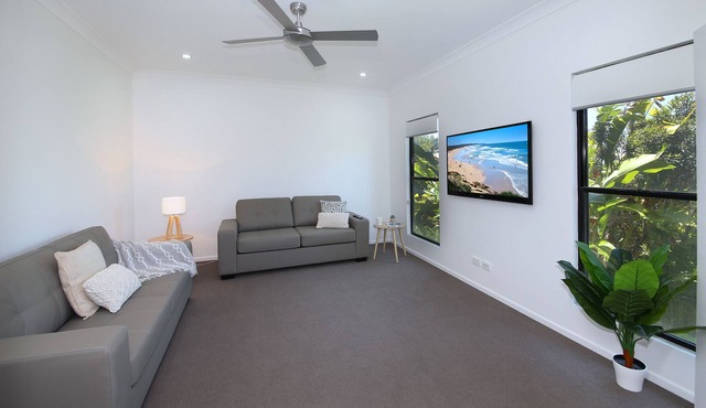 Our beachside home offers the perfect mix of coastal charm and modern living!