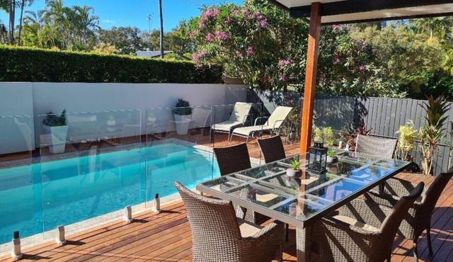 Private with pool and fully fenced