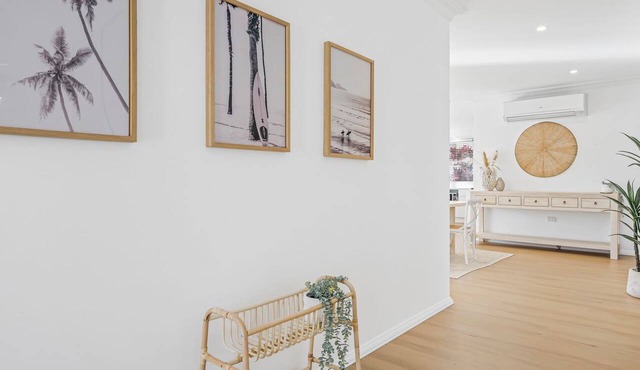 Recently refurbished upper level