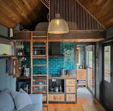 Romantic Valley Cabin - Outdoor Bath