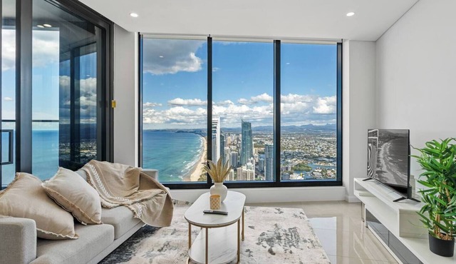 SkyHigh Ocean Luxe | Balcony & Resort Amenities