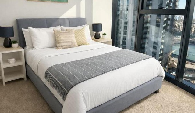 Skyline Stays Southbank Rooftop Pool Apt