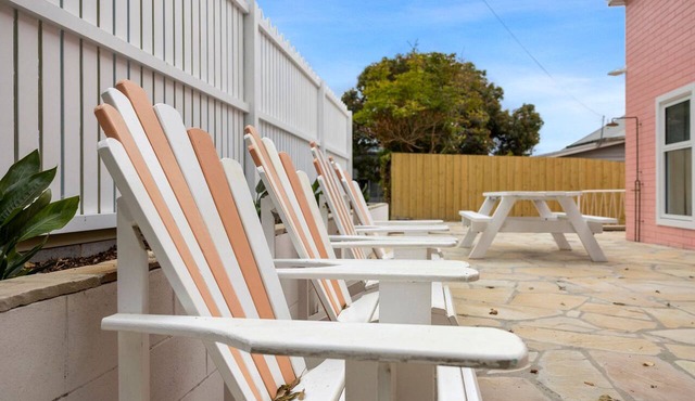 The Pink Lodge in Lorne