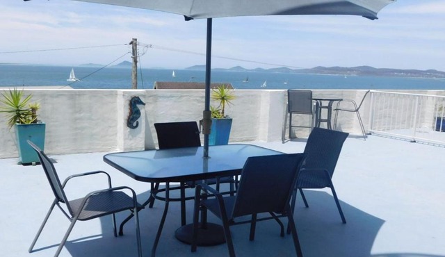 The Point, 5, 5-7 Mitchell Street large balcony with great water views in Soldiers Point