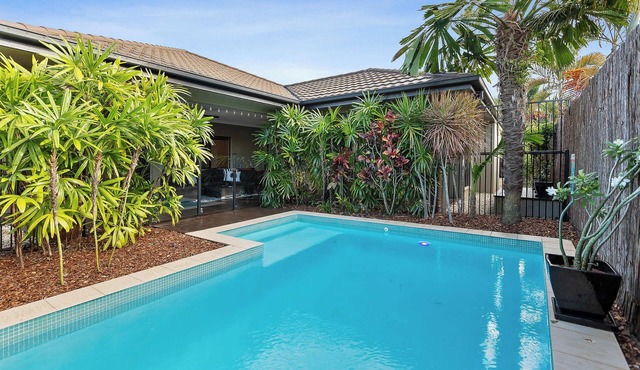 Tropical Retreat w/Private Pool & Pet-Friendly Yard
