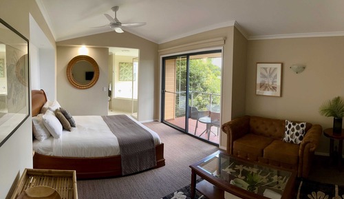 Deluxe Cabin, 1 King Bed, Hot Tub, Mountain View