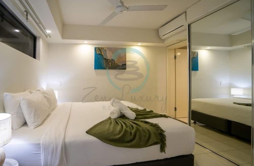 Darwin City Centre Apartment | Zen Ocean Pebble 1-br 1-ba Sea View Retreat