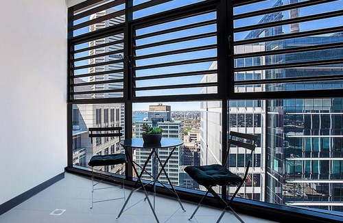 Sydney Central Business District Apartment | City High is a luxurious urban two-bedroom apartment