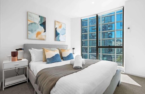 South Melbourne Apartment | Brand New 2BR Oasis Retreat w/Parking, Pool & Gym