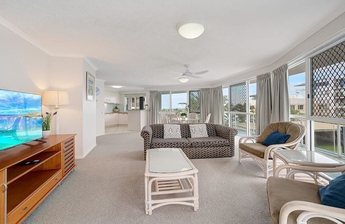 Caloundra Apartment | Pumicestone Accessible Apt: 100m Beach, Pool, Lift
