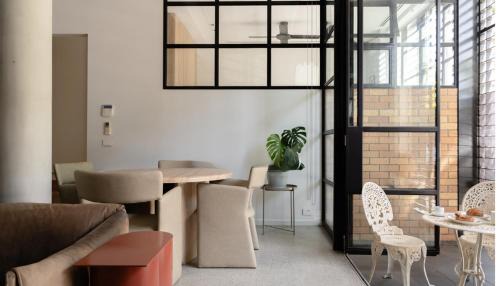 North Melbourne Apartment | Light filled inner city warehouse apartment