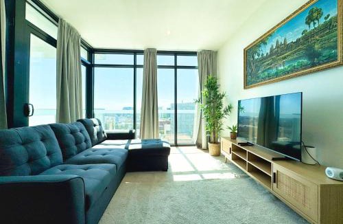 Adelaide Central Business District Apartment | Beautiful Cambodian Inspired Apartment with Pool & Gym