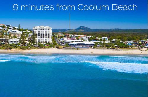 Valdora House | Orchard Cottage - modern Australian Sunshine Coast holiday cottage on organic farm nr beach