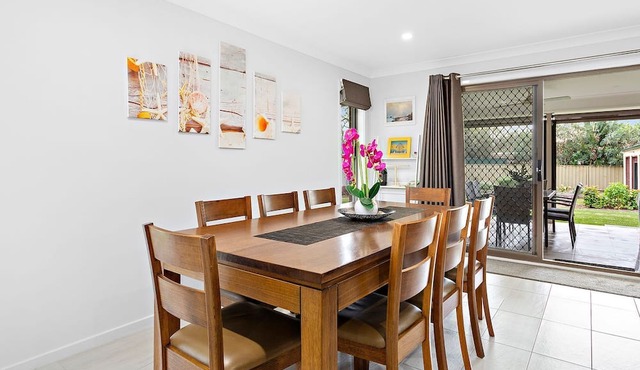 Just Chillin, the ultimate retreat nestled in the serene seaside town of Shoalhaven Heads