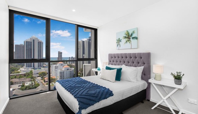 2-Bed Beach Apartment with Pool, Parking & Balcony