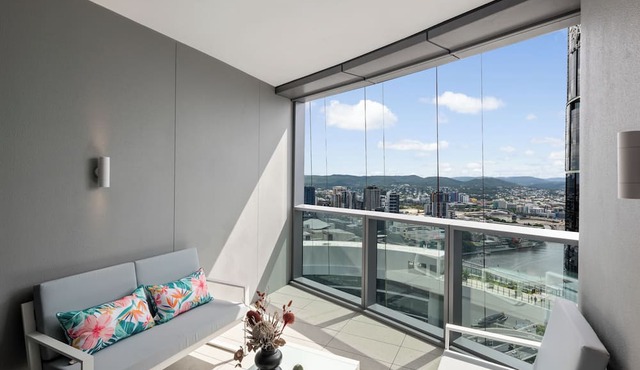 Sunset River View/Queens Wharf/Casino/CBD Riverfront/Top Facility