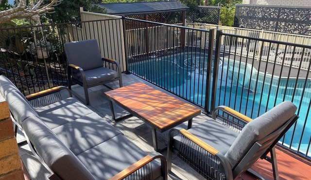 Seascape retreat at Bonny Hills! Family sized house with amazing ocean views.