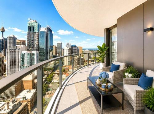 Luxury Darling Harbour View Apartment on level 30